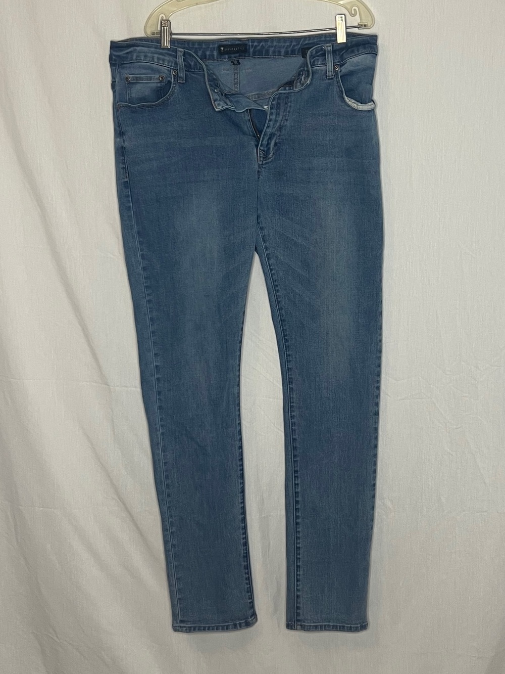 American Tall Men's Blue Slim Jeans